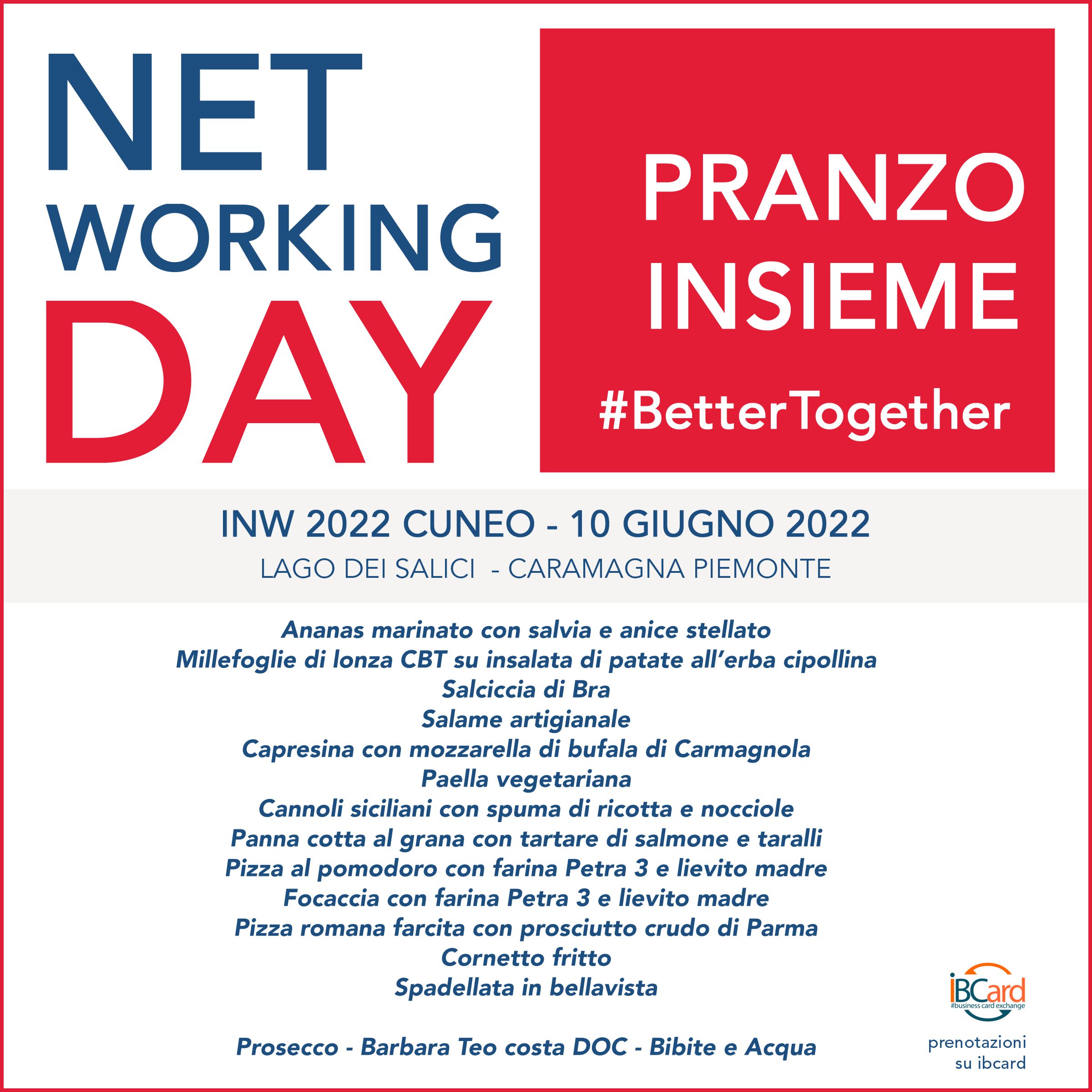 PRANZO INSIEME - INW2022 Cuneo