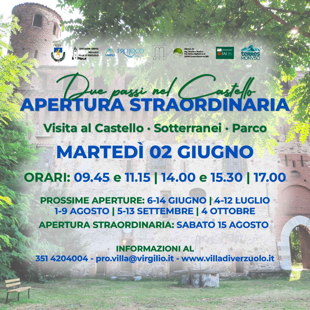 ORE 15:30 - DUE PASSI NEL CASTELLO