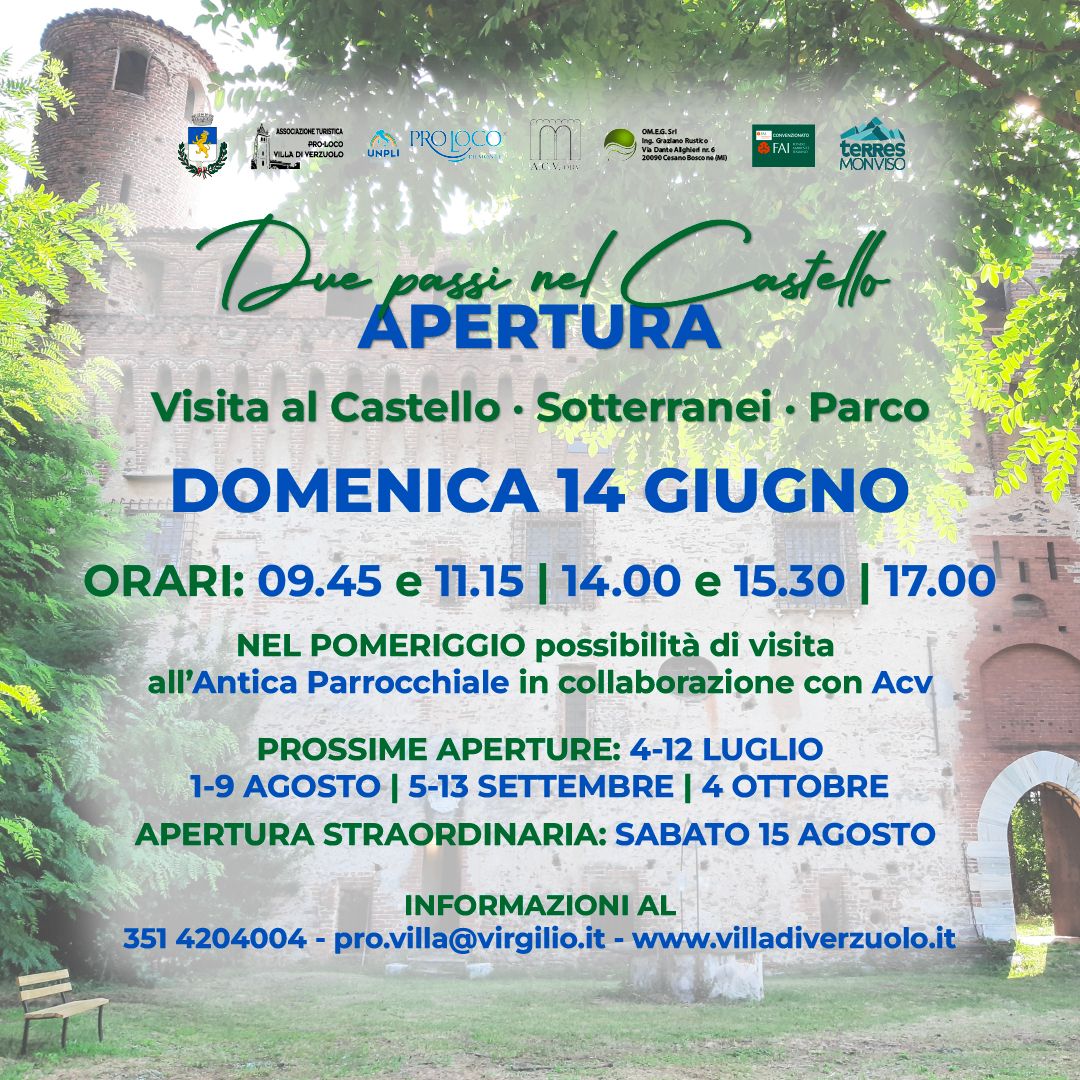 ORE 11:15 - DUE PASSI NEL CASTELLO