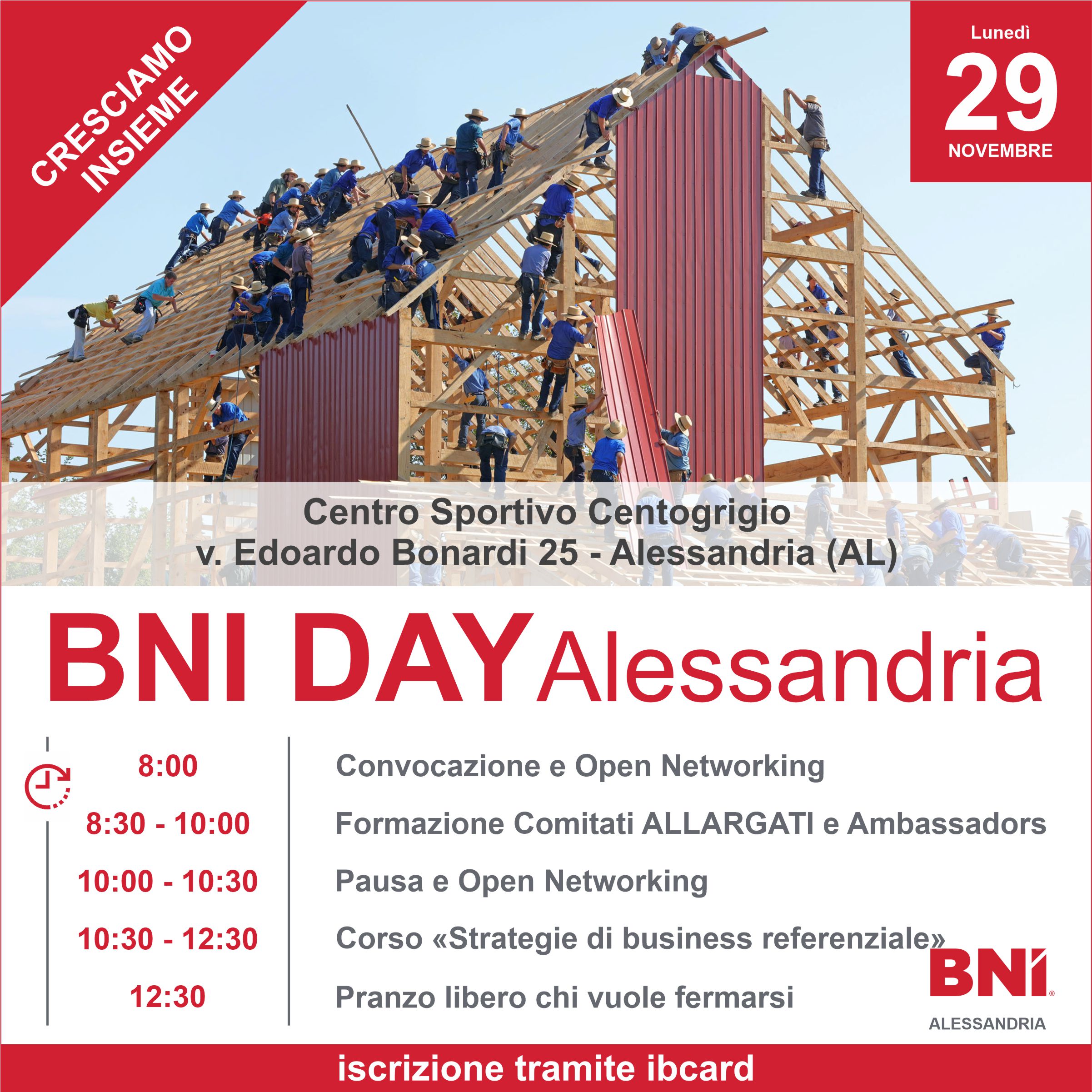 BNI DAY - Area Alessandria - Novembre 2021