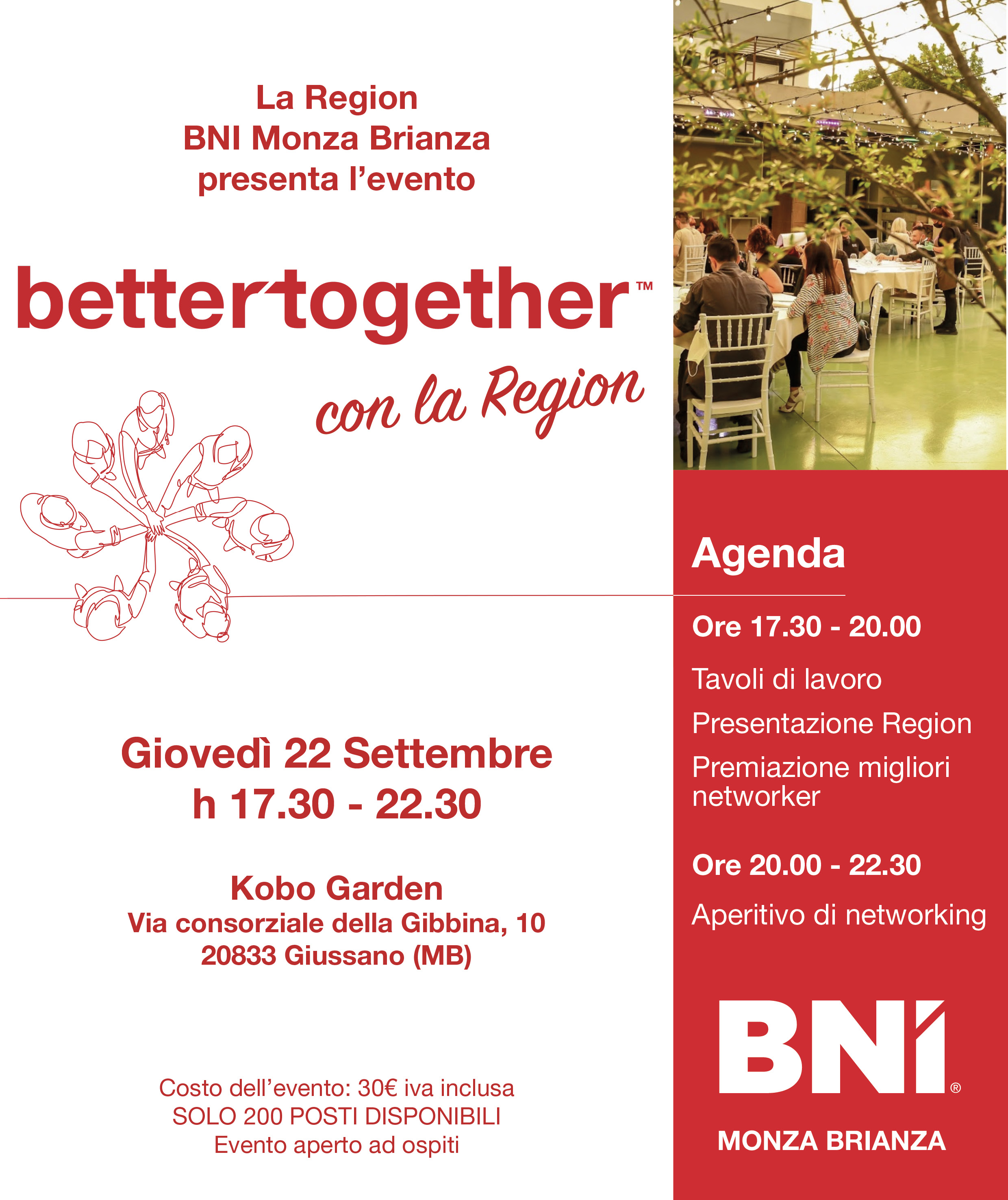 Better Together - Evento Region Monza Brianza