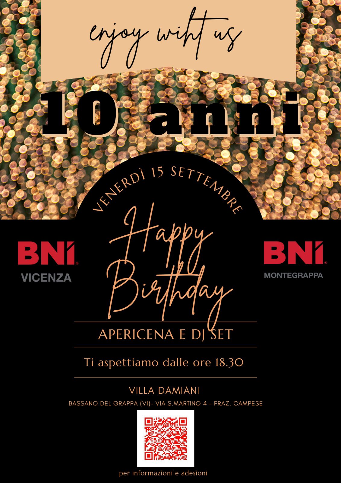 Happy Birthday BNI Montegrappa Happy Birthday BNI Vicenza