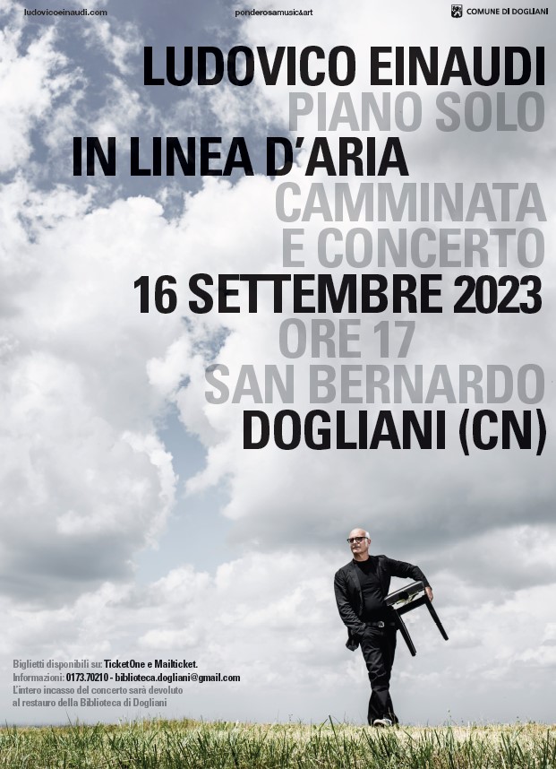 Prenotazione navetta - Concerto Ludovico Einaudi - In linea daria