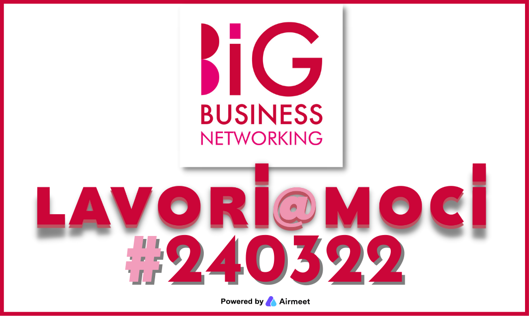 #240322 LAVORI@MOCI | Scopri intenzionalmente nuove possibilità di business